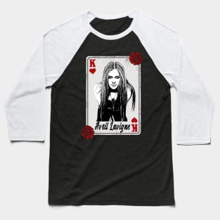 Vintage Card Avril Lavigne Baseball T-Shirt